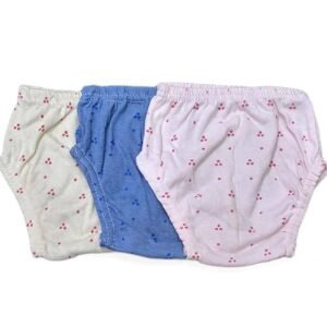Pack of 12 Baby Diaper Cover Panties | Soft Cotton