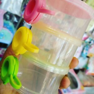 3-Layer Milk Cerelac Container | Leakproof Baby Food Storage