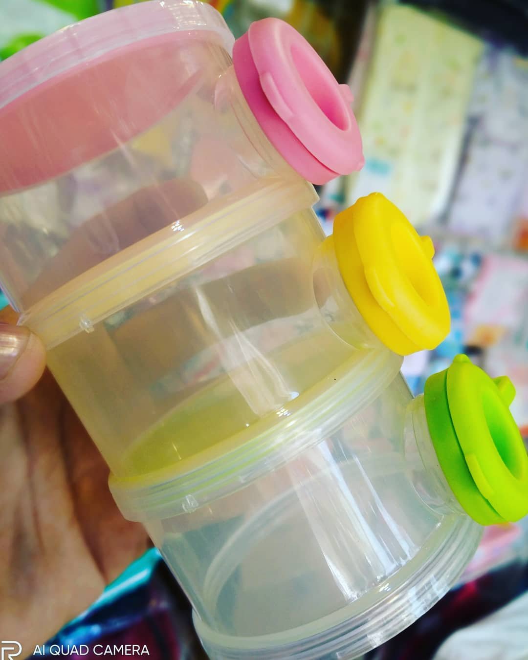 3-Layer Milk Cerelac Container | Leakproof Baby Food Storage - Image 2