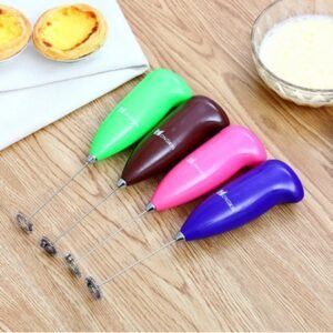 Handheld Cell Operated Milk Frother / Portable Mini Blender for Coffee & Baby Milk