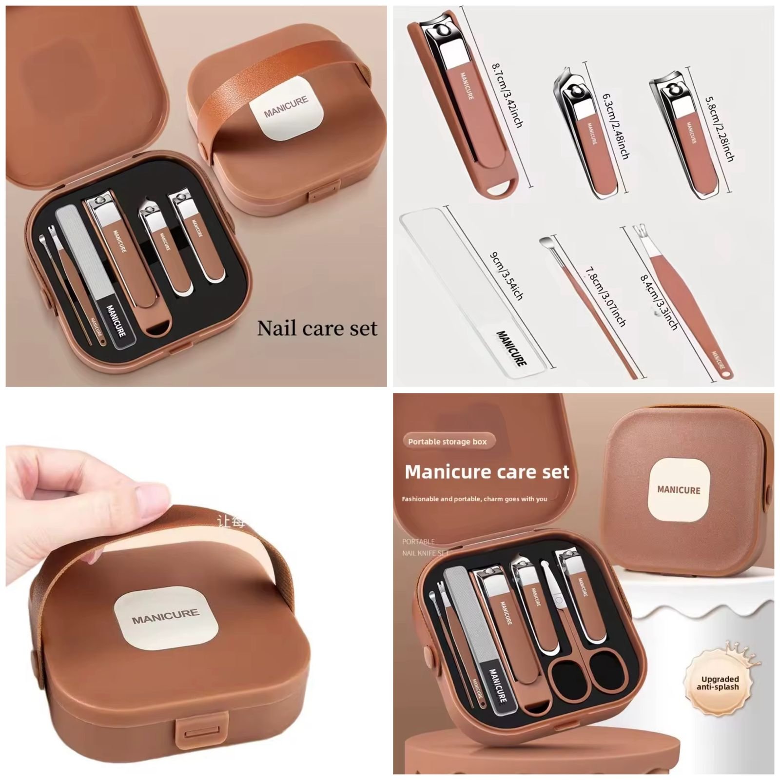 Professional Manicure Kit – Complete Nail Grooming Set