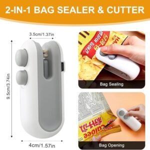 Mini Portable Plastic Bag Sealer | Rechargeable Heat Sealer