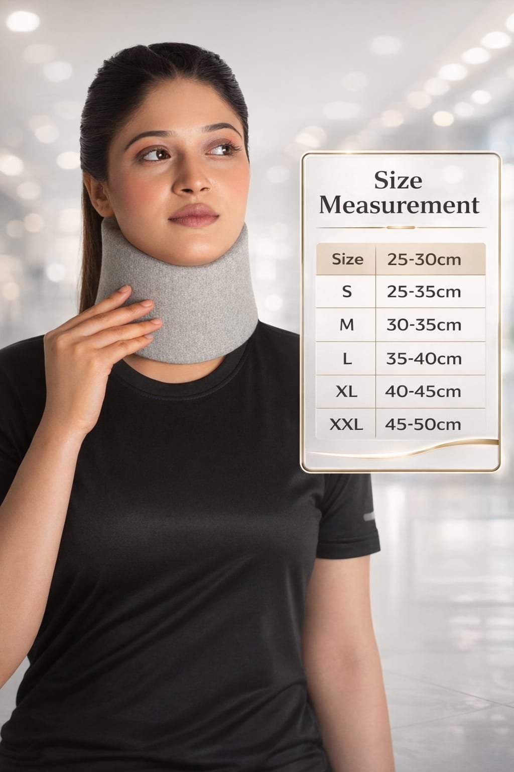 Soft Cervical Collar | Comfortable Neck Support Brace