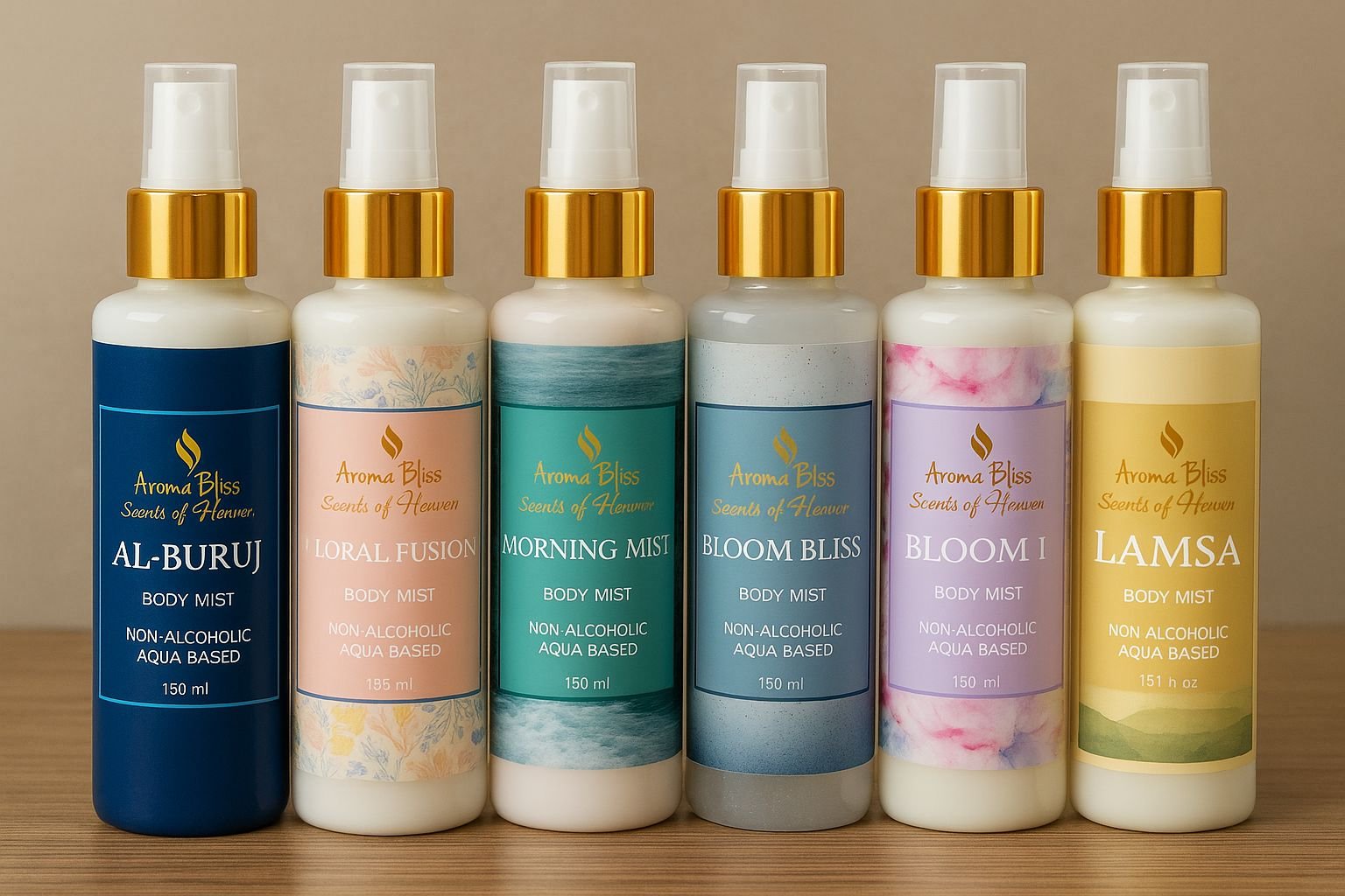 150ml Body Mist Spray – Long Lasting Refreshing Fragrance Collection for Women