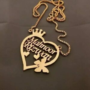 Customized Gold Plated Locket – Personalized Name Locket (Copy)