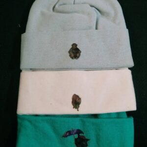 Pack of 3 Newborn Caps | Soft & Stretchable Baby Headwear