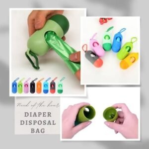Disposable Diaper Plastic Bag – Portable & Hygienic Baby Waste Bags