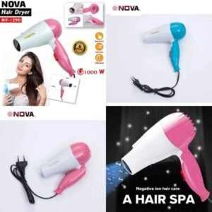 Nova Professional Foldable Hair Dryer | Portable Hair Styling Dryer