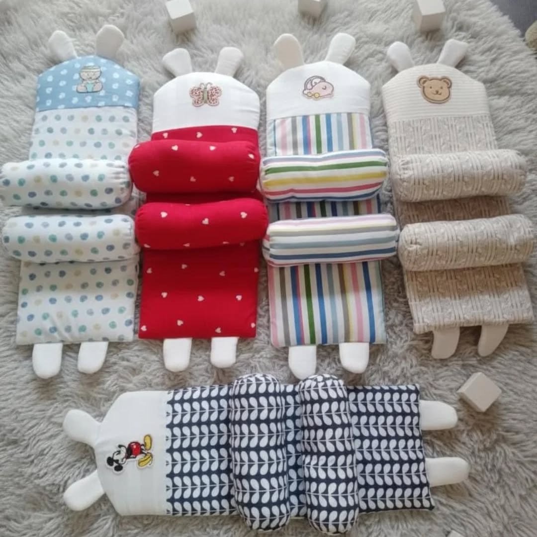 Adjustable Baby Pillow for Newborn | Head Shaping Support Pillow