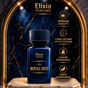 Elixia Royal 50ml – Long Lasting Luxury Fragrance for Men & Women