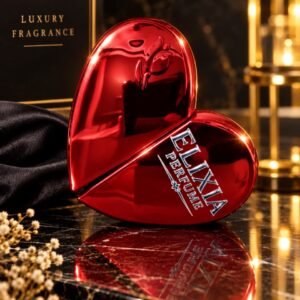 Elixia Luxury Perfume – Premium Long Lasting Fragrance | Elegant Heart-Shaped Bottle